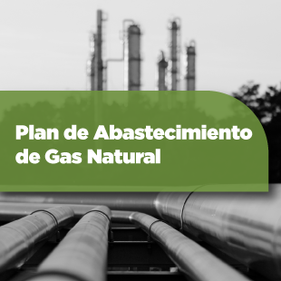 Estudio técnico para el plan de abastecimiento de gas natural
